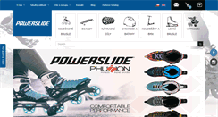 Desktop Screenshot of powerslide.cz