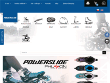 Tablet Screenshot of powerslide.cz